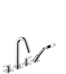 Изображение товара Смеситель для ванны и душа Axor Citterio M, 34444000, хром