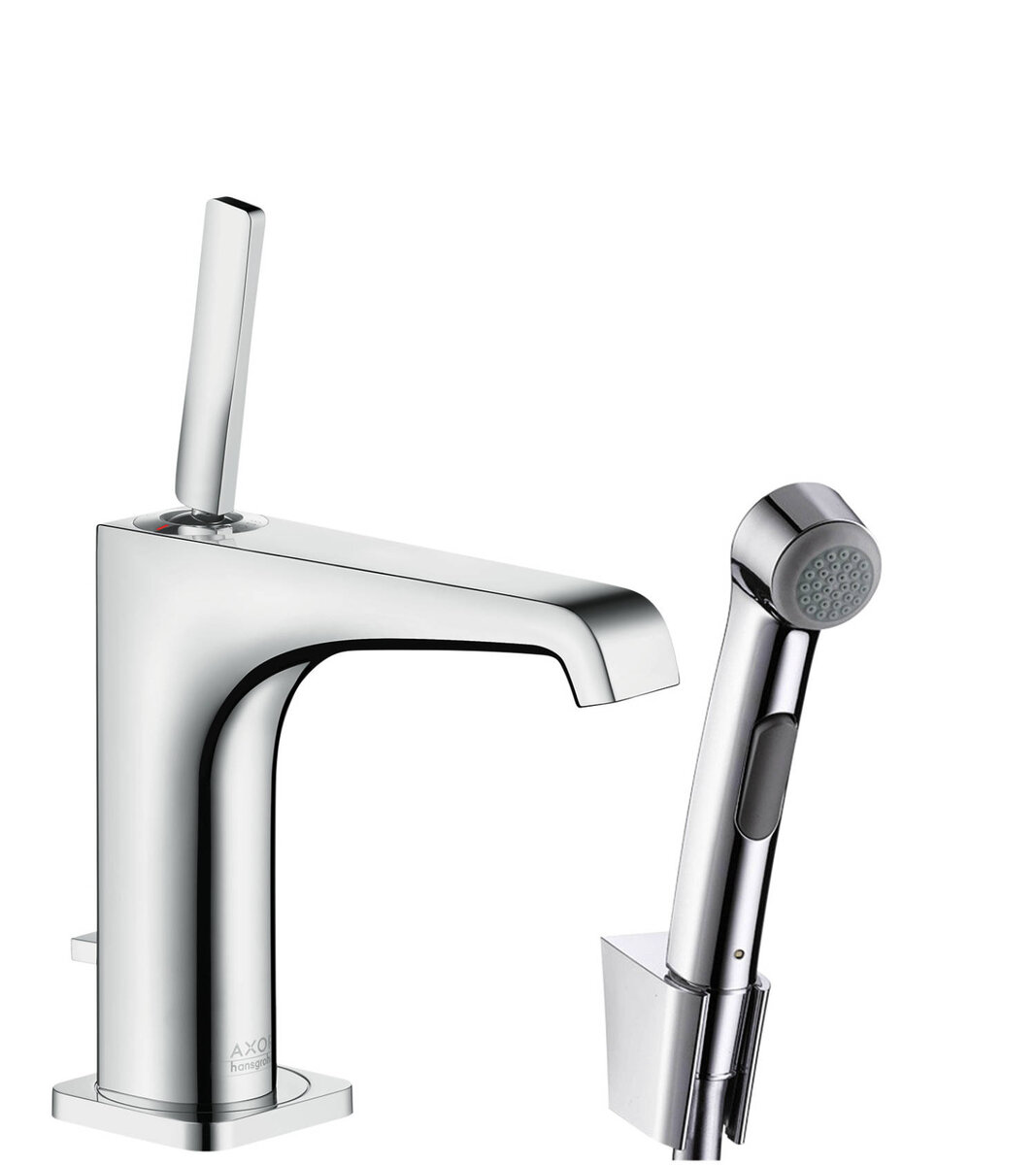 Изображение товара Смеситель для раковины с гигиеническим душем Axor Citterio E, хром 36130000