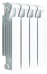 Изображение товара Радиатор биметаллический Rifar Monolit Ventil 350 4 секции, нижнее левое подключение, MVL350-04
