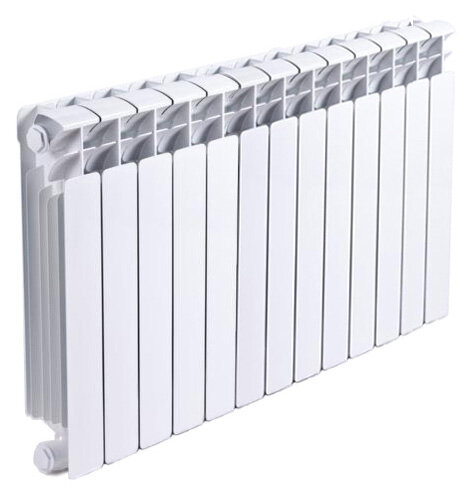 Изображение товара Радиатор биметаллический Rifar Base 500 13 секций, боковое подключение, B500-13