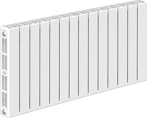 Изображение товара Радиатор биметаллический Rifar SUPReMO 500 14 секций, боковое подключение, S500-14