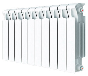 Изображение товара Радиатор биметаллический Rifar Monolit Ventil 350 10 секций для отопления дома