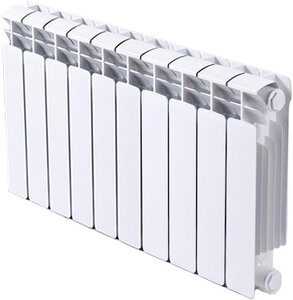 Изображение товара Радиатор биметаллический Rifar Base Ventil 350 10 секций, нижнее правое подключение, BVR350-10