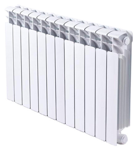 Изображение товара Радиатор Royal Thermo Piano Forte 500 VDR 8 секции, настенный, нижнее правое подключение, белый (Bianco Traffico), RTPNVD50008, НС-1338425