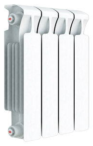 Изображение товара Радиатор биметаллический Rifar Monolit Ventil 500 4 секции, нижнее левое подключение, MVL500-04