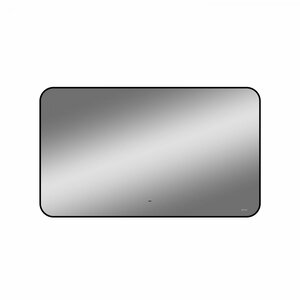 Изображение товара Зеркало BOND Лофт M35ZE-12080, 120 x 80 см, LED подсветка, бесконтактный выключатель, цвет рамы черный