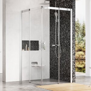 Изображение товара Душевой уголок Ravak Matrix MSRV4 90х90, профиль блестящий, витраж транспарент, 1WV77C00Z1