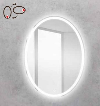 Изображение товара Зеркало BelBagno SPC-VST-600-800-LED-TCH 60 x 80 см со встроенным светильником и сенсорным выключателем