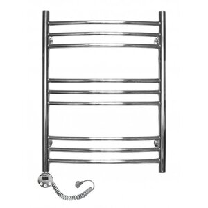 Изображение товара Полотенцесушитель электрический, Domoterm Калипсо П9 50 x 70, хром, L/R, с терморегулятором