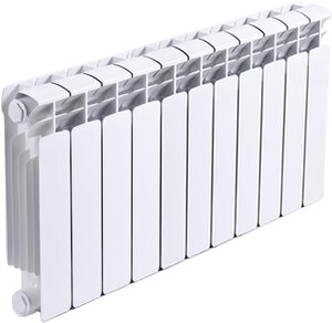 Изображение товара Радиатор биметаллический Rifar Base 350 11 секций, боковое подключение, B350-11