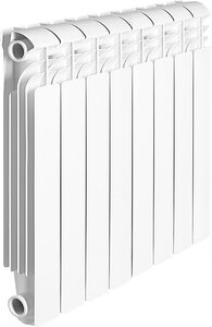 Изображение товара Радиатор алюминиевый Global Iseo 350 8 секций, боковое подключение, global_iseo_350-8