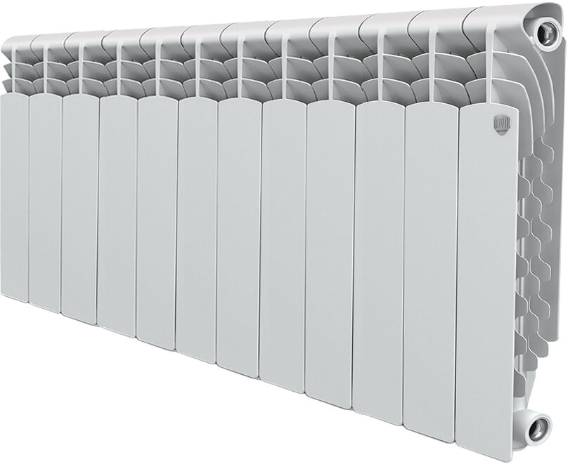 Изображение товара Радиатор алюминиевый Royal Thermo Revolution 350 12 секций боковое подключение
