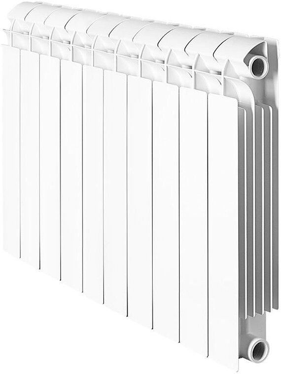 Изображение товара Биметаллический радиатор Global Style plus 500 10 секций боковое подключение Италия