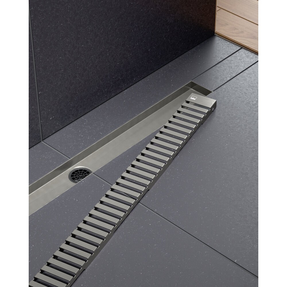 Изображение товара Дренажный канал Timo Drain System DS230107/18 70 см черное золото
