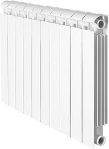 Изображение товара Биметаллический радиатор Global Style extra 500 10 секций боковое подключение Италия