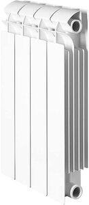 Изображение товара Радиатор биметаллический Global Style plus 350 4 секции, боковое подключение, global_style-plus_350-4