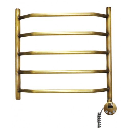 Изображение товара Электрический полотенцесушитель Domoterm Лаура П5 50x50 бронза с терморегулятором