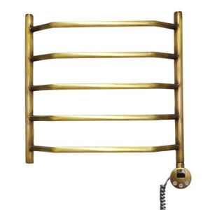 Изображение товара Электрический полотенцесушитель Domoterm Лаура П5 50x50 бронза с терморегулятором