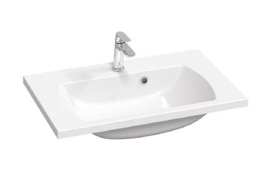 Изображение товара Раковина Ravak Classic II N 70 см из искусственного камня, белая Изображение товара Раковина Ravak Classic II N 70 см из искусственного камня, белая