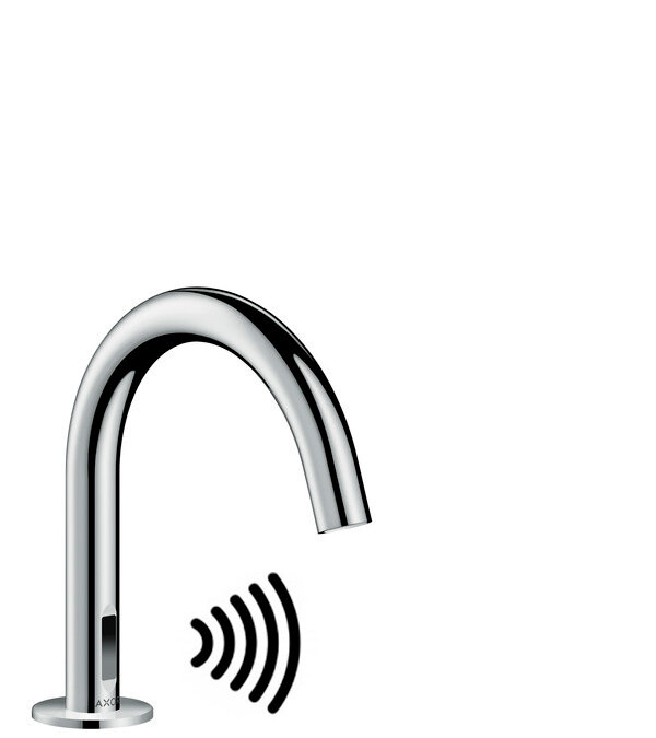 Изображение товара Сенсорный смеситель Hansgrohe Axor Uno с Air Power и EcoSmart, хром
