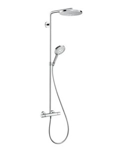Изображение товара Душевая система Hansgrohe Raindance Select S Showerpipe 240 1jet PowderRain 27633000, хром