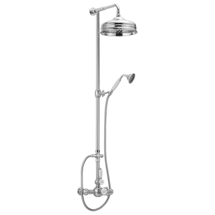 Изображение товара Душевая система Huber Victorian 590.VN32H.CR термостатическая, хром Изображение товара Душевая система Huber Victorian 590.VN32H.CR термостатическая, хром