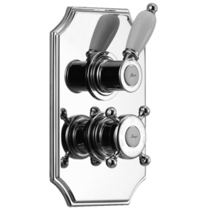 Изображение товара Смеситель для душа Huber Victorian VT00728021 термостатический, c запорным вентилем, цвет хром