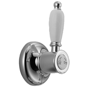 Изображение товара Переключатель потоков Huber Victorian 653.VT01H.CR на 2 положения хром