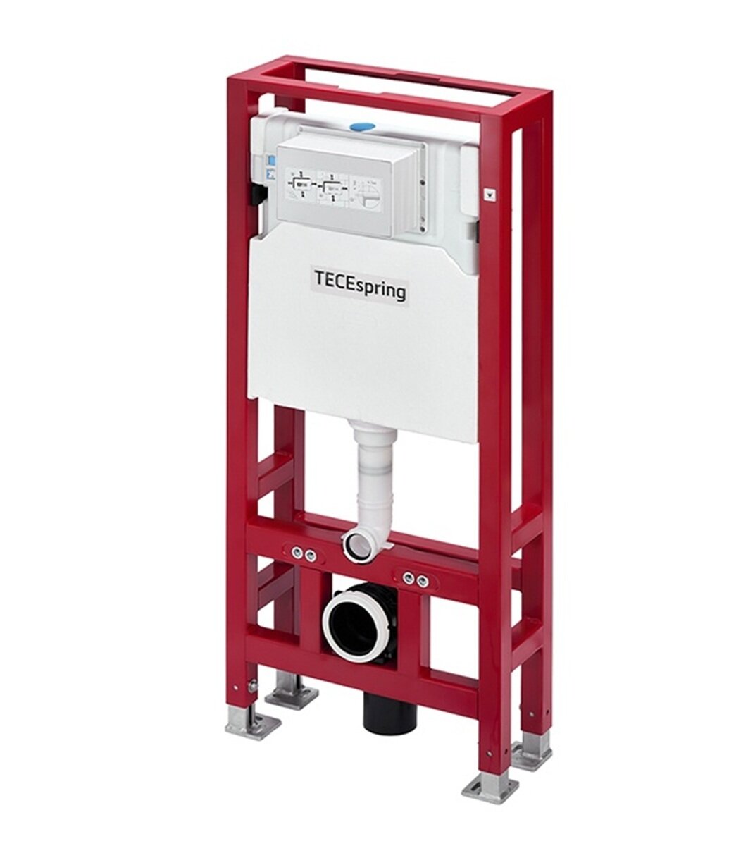 Изображение товара Инсталляция для унитаза TECEspring double frame S500393, двойная рама Изображение товара Инсталляция для унитаза TECEspring double frame S500393, двойная рама