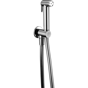 Изображение товара Гигиенический душ Cisal Shower со шлангом 120 см, вывод с держателем, хром Изображение товара Гигиенический душ Cisal Shower со шлангом 120 см, вывод с держателем, хром