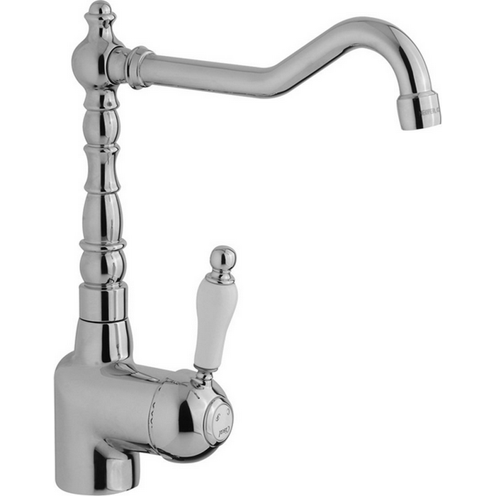 Изображение товара Смеситель для кухни Cisal однорычажный поворотный 215 мм хром Италия