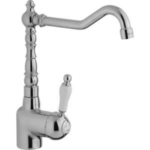 Изображение товара Смеситель для кухни Cisal однорычажный поворотный 215 мм хром Италия