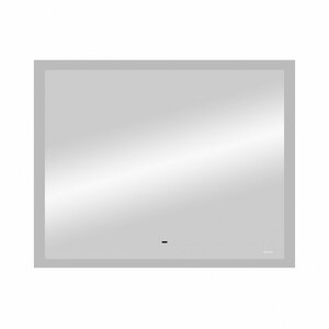 Изображение товара Зеркало BOND Куб M44ZE-10080, 100 x 80 см, LED подсветка, сенсорный диммер, цвет рамы белый 