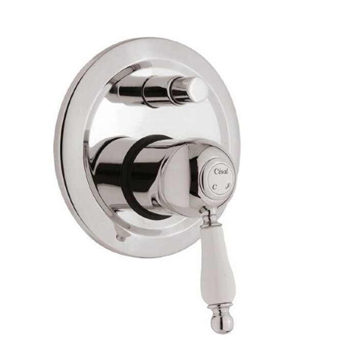 Изображение товара Встраиваемый однорычажный смеситель CISAL Arcana Empress для ванны и душа хром