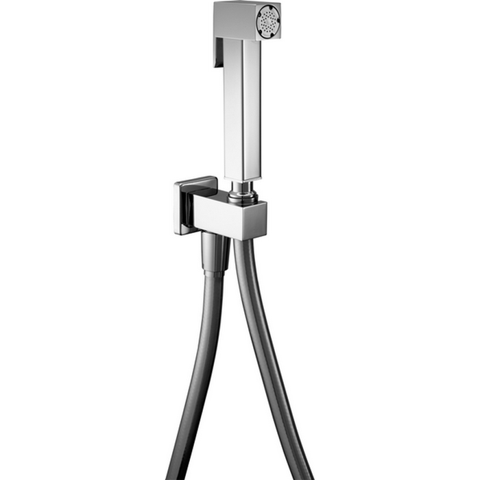 Изображение товара Гигиенический душ Cisal Shower CU00791021 со шлангом 120 см, вывод с держателем, хром