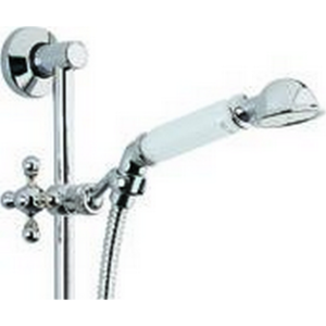 Изображение товара Душевой гарнитур Cisal Arcana Toscana TS00311221 ручная лейка, шланг 150 см, штанга 60 см, хром