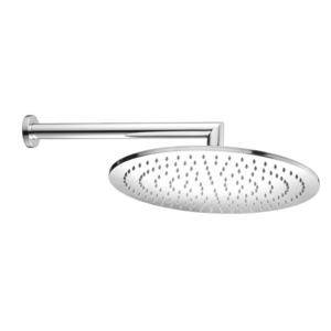 Изображение товара Верхний душ Cisal Shower DS01348021, D300 мм, 1 режим струи, с настенным держателем L290 мм, хром