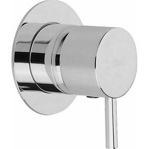 Изображение товара Встраиваемый однорычажный смеситель Cisal Less Minimal LM00300021 для душа, цвет хром