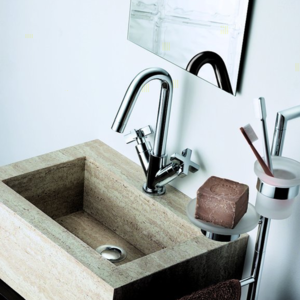 Изображение товара Смеситель Cisal Barcelona Quad BQ00152021 для раковнины с донным клапаном, хром