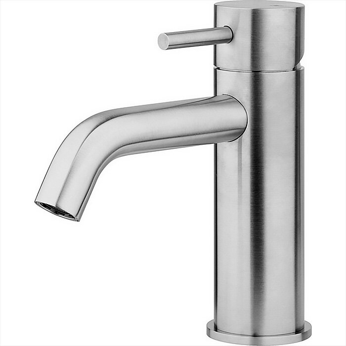 Изображение товара Смеситель Cisal Xion для раковины без донного клапана, нержавеющая сталь