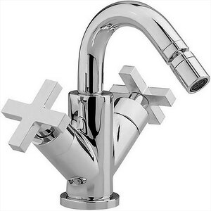 Изображение товара Смеситель Cisal Barcelona Quad BQ00155021 для биде с донным клапаном, хром