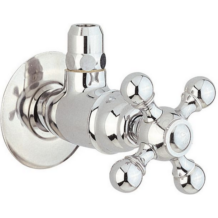 Изображение товара Угловой вентиль Cisal 1/2, хром, AR00146021