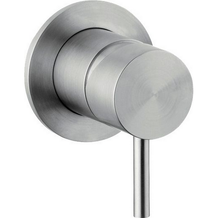 Изображение товара Встраиваемый однорычажный смеситель Cisal Xion для душа, цвет нержавеющая сталь, XI000304D1