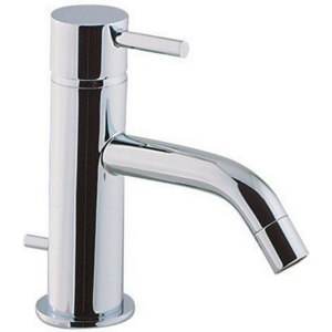 Изображение товара Смеситель Cisal Less Minimal однорычажный для раковины на 1 отверстие с донным клапаном, цвет хром (LM00051021)