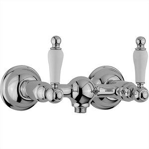 Изображение товара Смеситель Cisal Arcana Toscana TS00044121 двухвентильный настенный для душа, хром