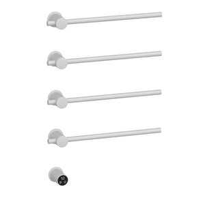 Изображение товара Полотенцесушитель электрический Timo Saona 040/16SM, ширина 45 см, высота 66 см, диммер слева, цвет белый матовый