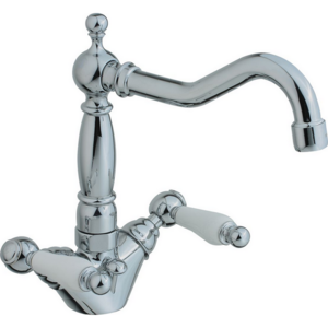 Изображение товара Смеситель Cisal Arcana Toscana TS00052121 для раковины с донным клапаном, хром