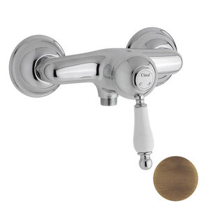 Изображение товара Настенный однорычажный смеситель для душа Cisal Arcana Empress бронза Италия