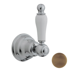 Изображение товара Запорный вентиль Cisal Arcana Toscana TS00031227 1/2 на горячую воду, цвет бронза