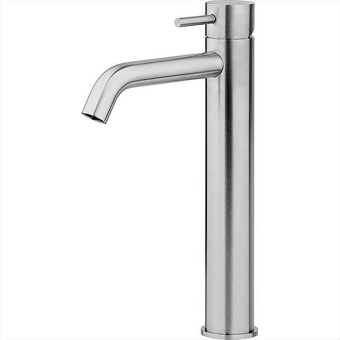 Изображение товара Однорычажный смеситель Cisal Xion для раковины, высокий, Италия, серый